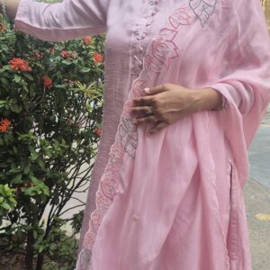 Blossom Pink 3 Piece Suit Set - Image 2
