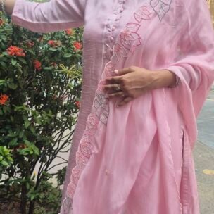 Blossom Pink 3 Piece Suit Set - Image 2