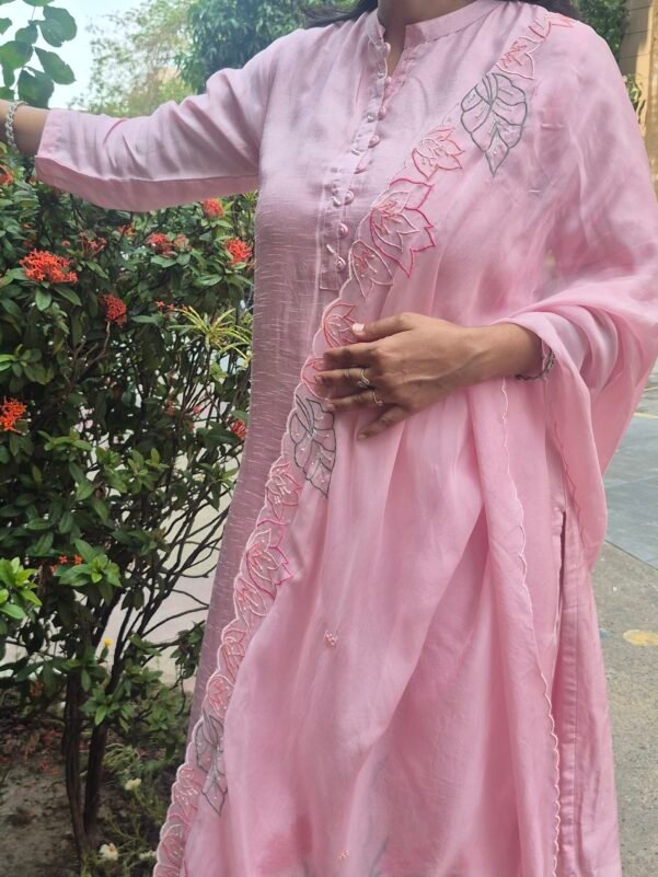 Blossom Pink 3 Piece Suit Set