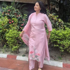 Blossom Pink 3 Piece Suit Set - Image 5