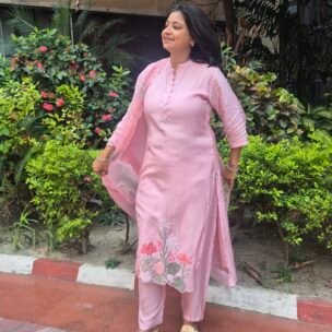 Blossom Pink 3 Piece Suit Set - Image 5