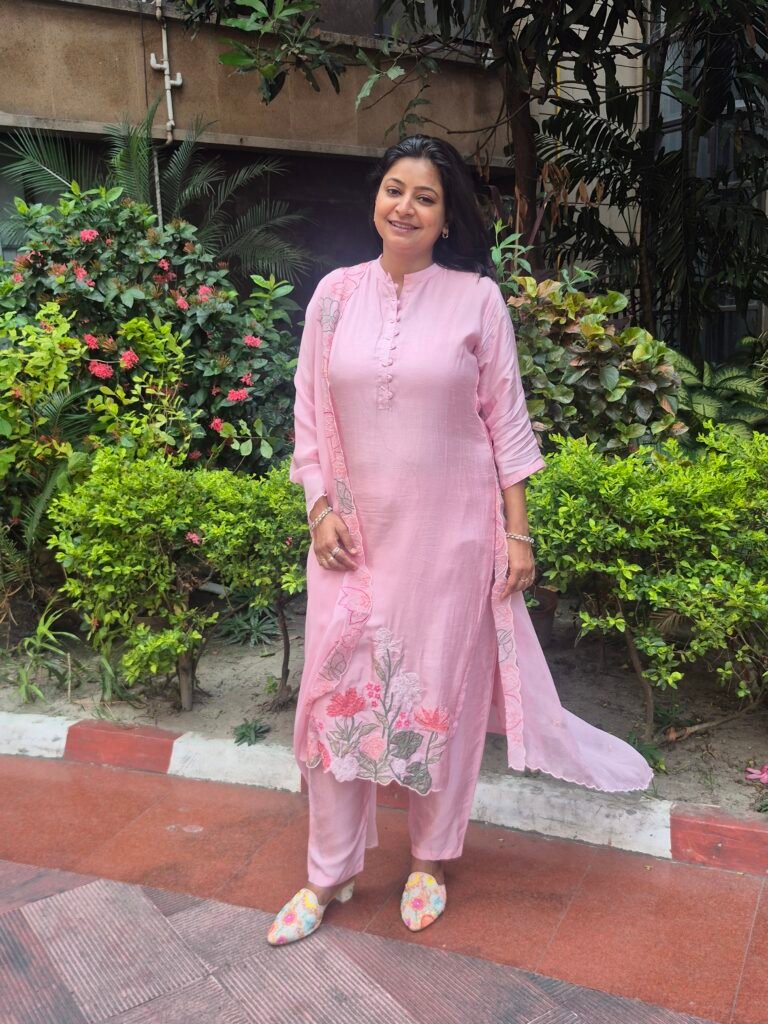Blossom Pink 3 Piece Suit Set