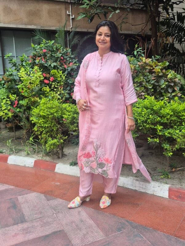 Blossom Pink 3 Piece Suit Set
