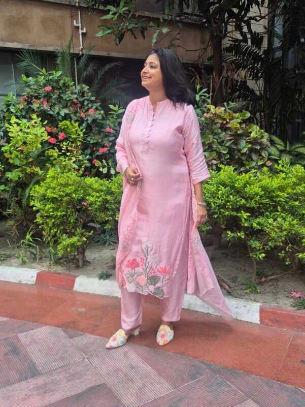 Blossom Pink 3 Piece Suit Set