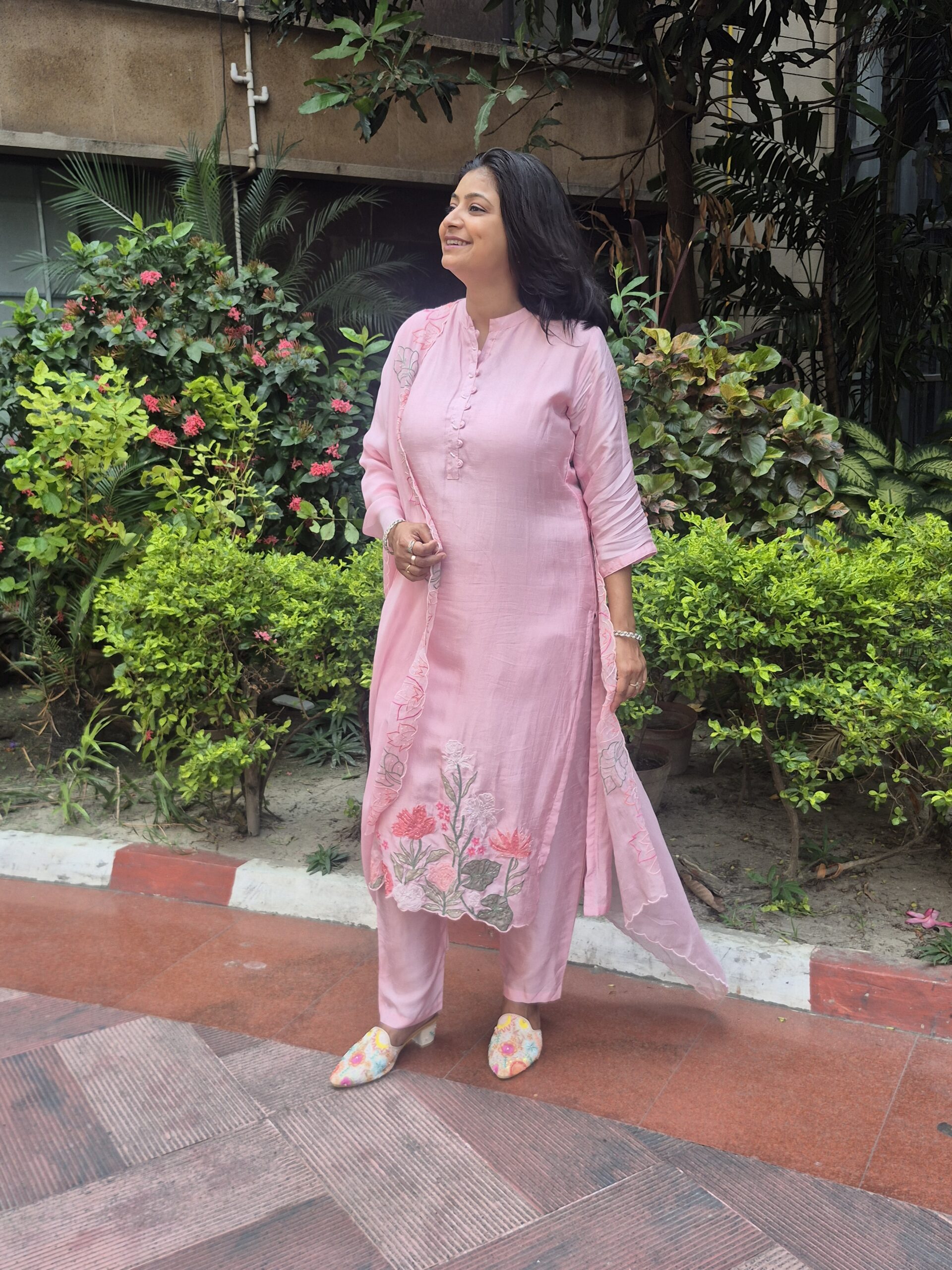 Blossom Pink 3 Piece Suit Set - Image 3