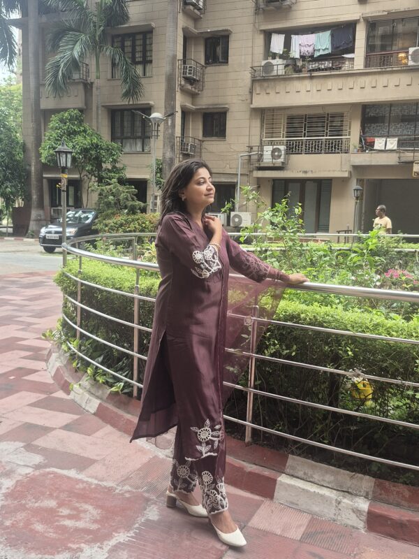 Royal Brown 3 Piece Suit Set