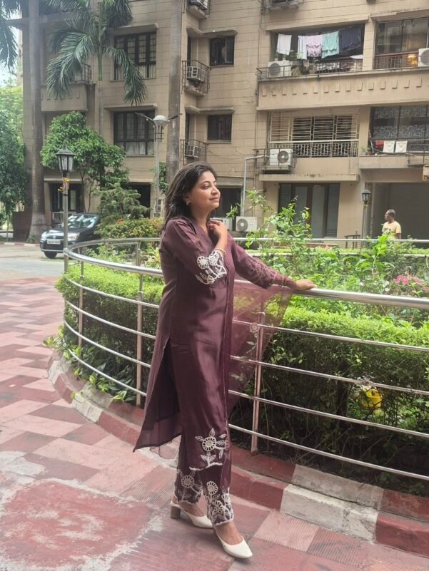 Royal Brown 3 Piece Suit Set