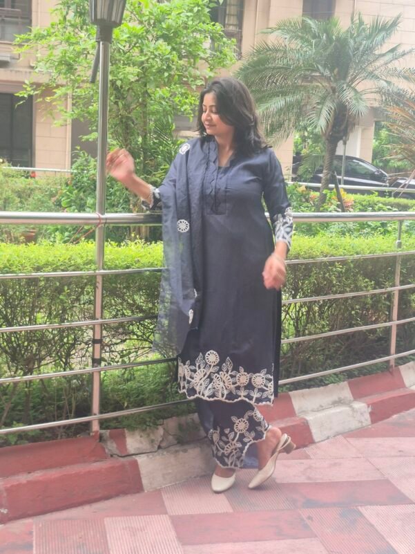 Majestic Blue 3 Piece Suit Set