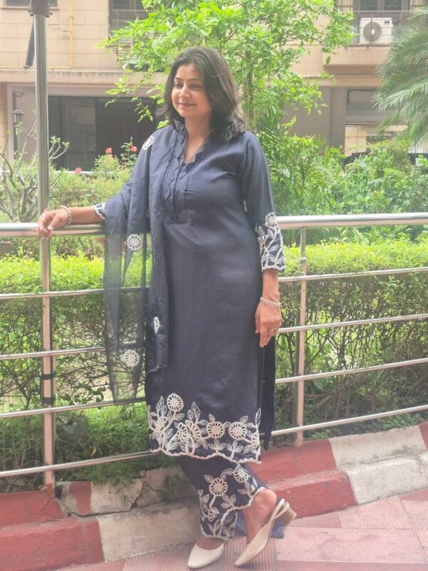 Majestic Blue 3 Piece Suit Set