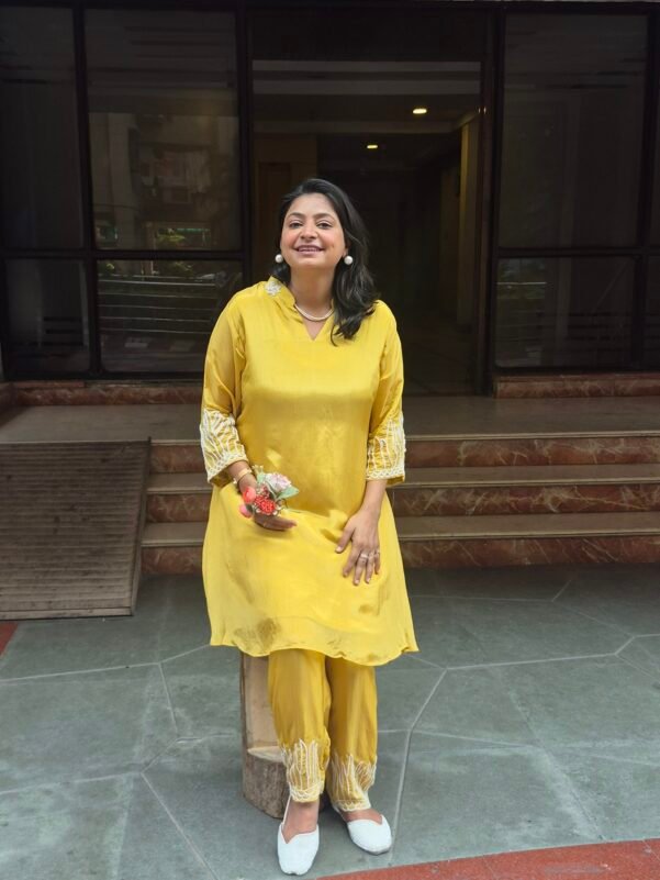Sunshine Yellow 2 Piece Suit