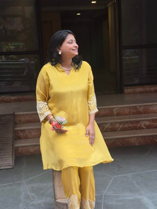 Sunshine Yellow 2 Piece Suit