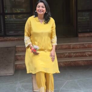 Sunshine Yellow 2 Piece Suit - Image 3