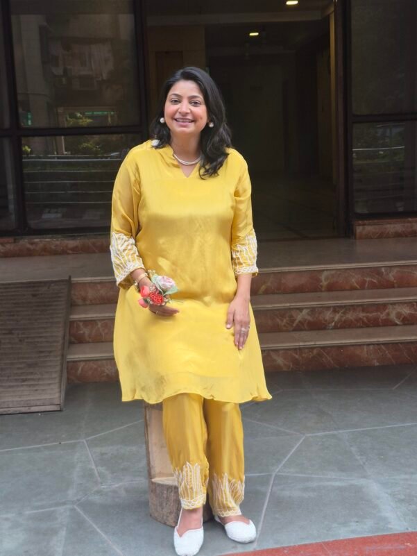 Sunshine Yellow 2 Piece Suit