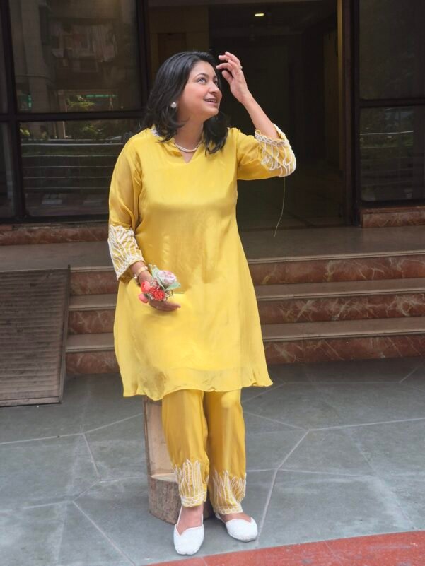 Sunshine Yellow 2 Piece Suit