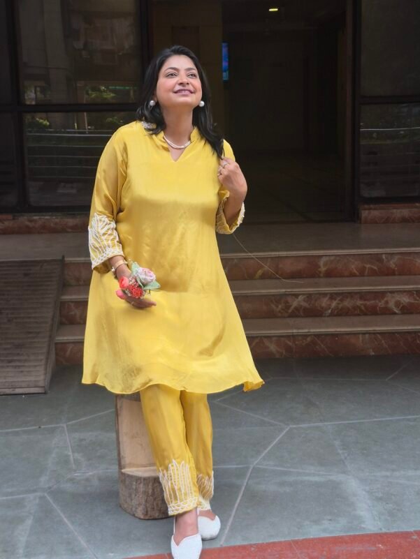 Sunshine Yellow 2 Piece Suit