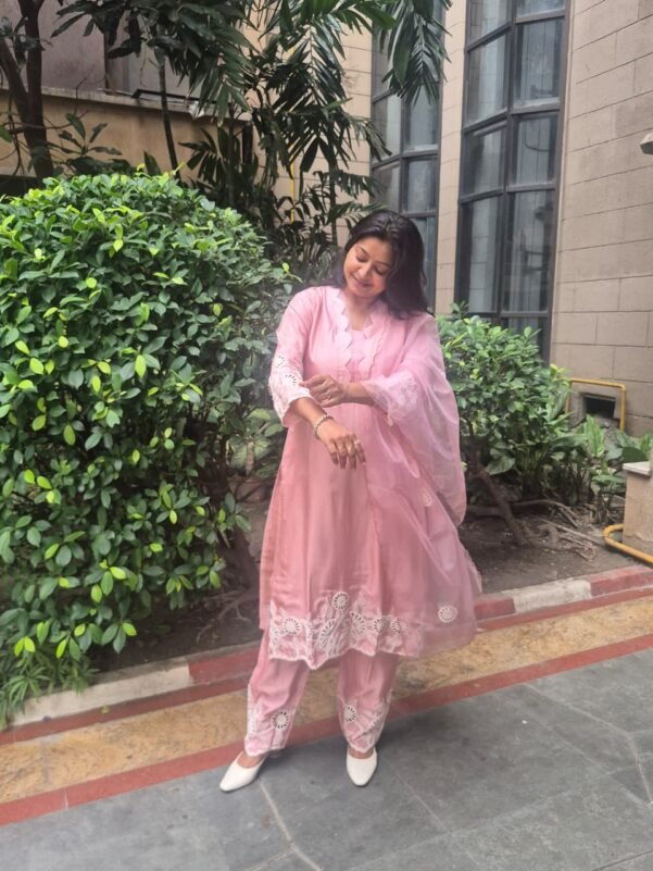 BLUSH PINK 3 PIECE SUIT SET