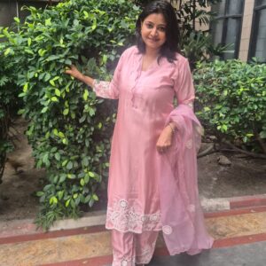BLUSH PINK 3 PIECE SUIT SET