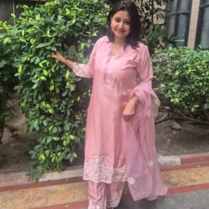 BLUSH PINK 3 PIECE SUIT SET